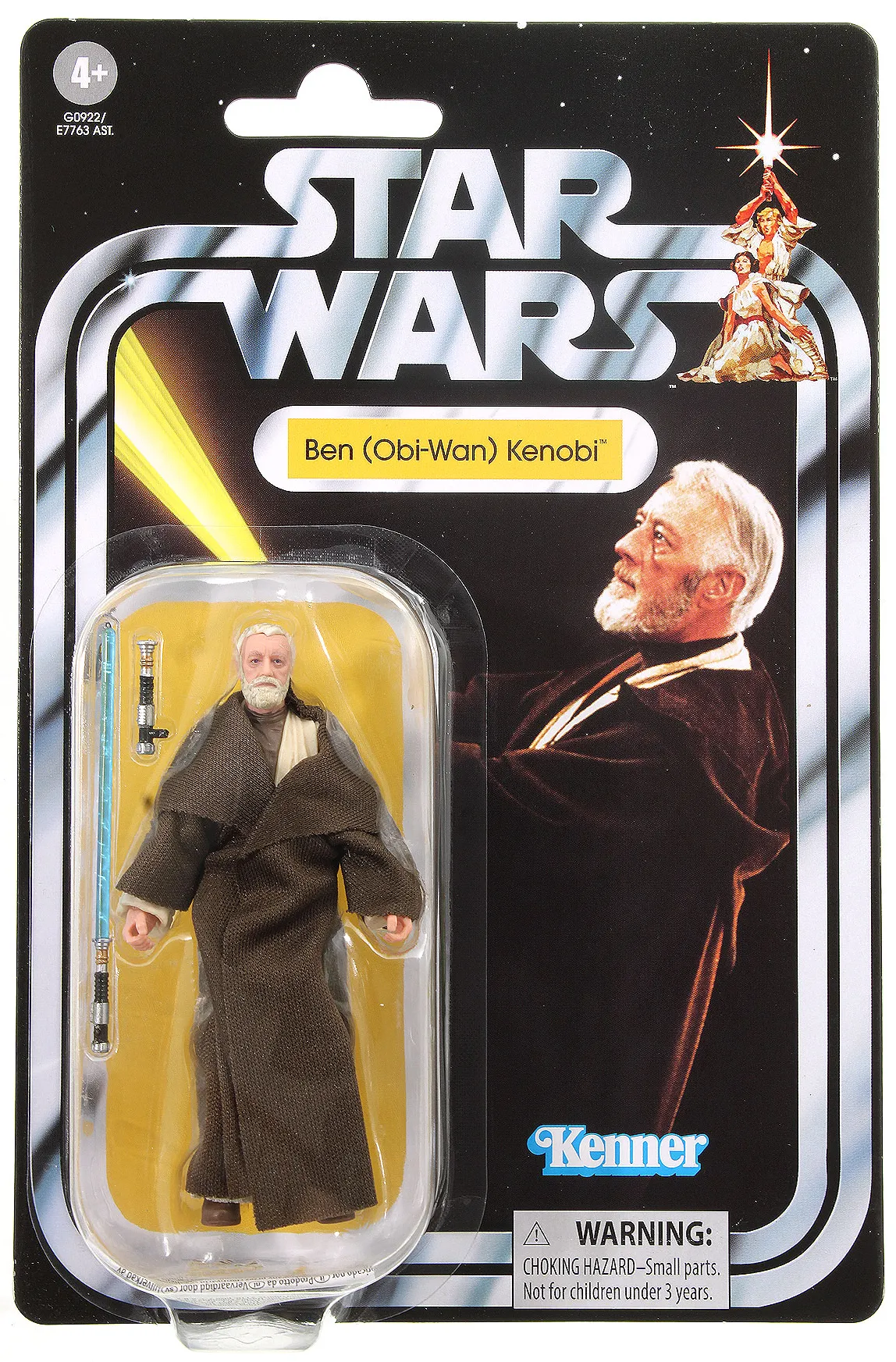 VC373 Ben (Obi-Wan) Kenobi carded, in de verpakking op de kaart