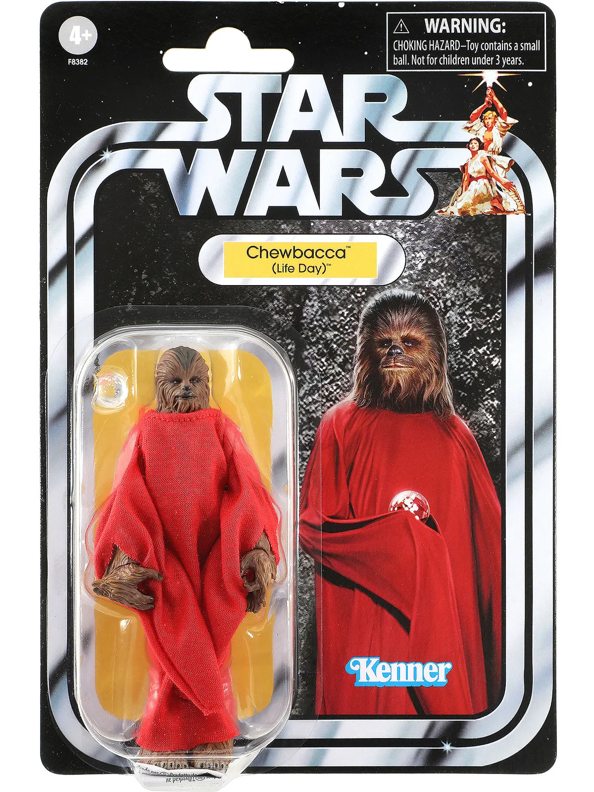 Chewbacca op een Life Day-kaart, een subset zonder VC-nummer