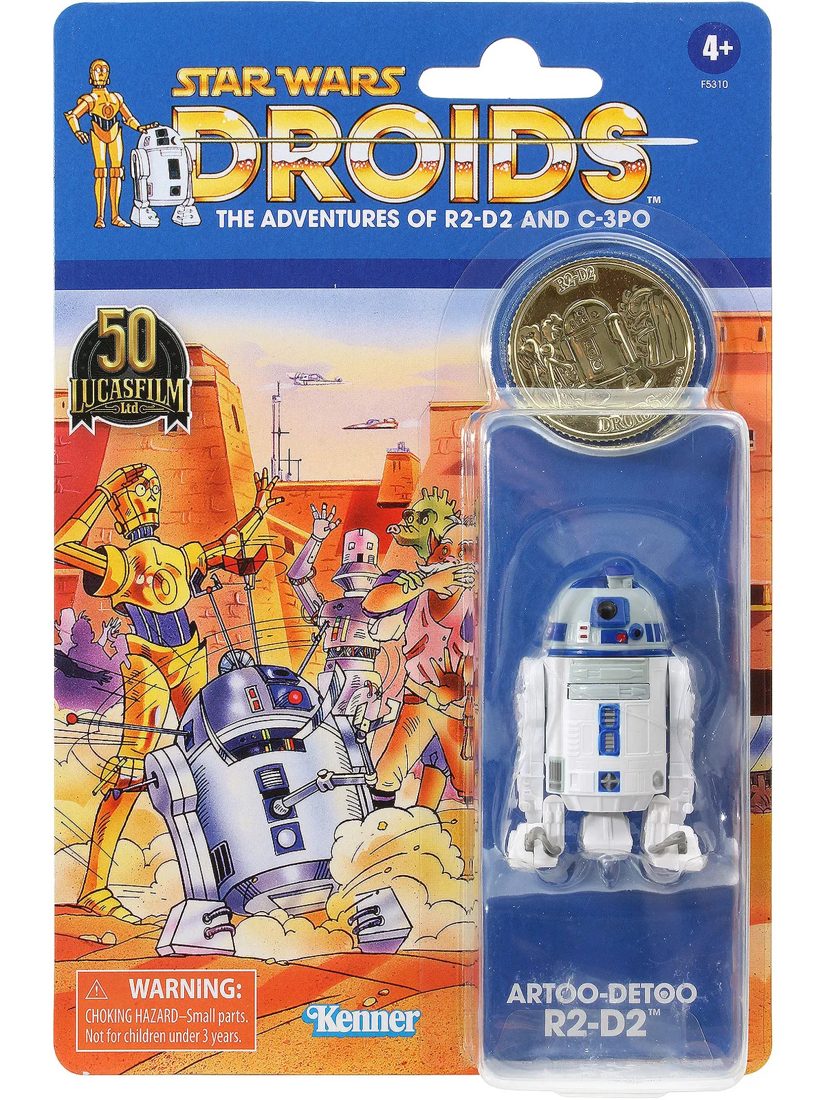 R2-D2 op een Droids-kaart, een subset zonder VC-nummer