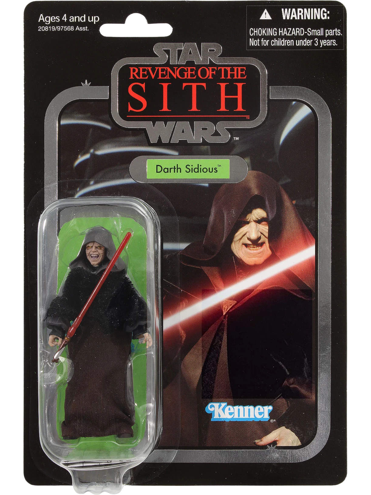 Voorkant van Darth Sidious - Foil (VC12)