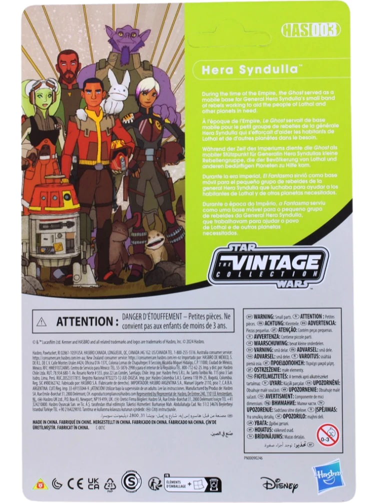 Achterkant van Hera Syndulla (HAS003)