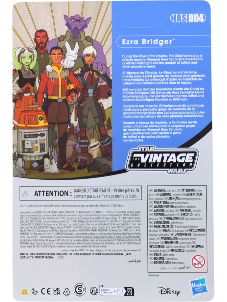 Achterkant van Ezra Bridger (HAS004)