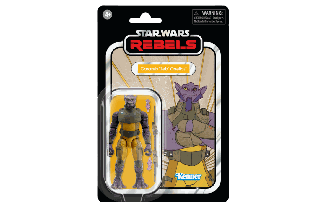 Carded Garazeb Zeb Orrelios figuur (Tier 3)