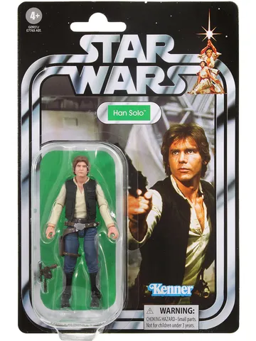 VC372 Han Solo op de klassieke Vintage Collection-kaart