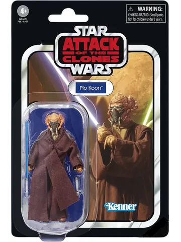 Een gewone genummerde TVC-kaart van Plo Koon, VC402