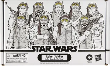 Rebel Soldiers Echo Base Battle Gear Troop Builder Pack